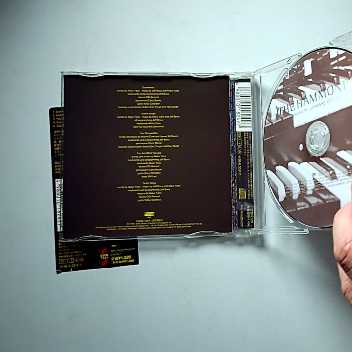 The Hammonds – Life Behind TV / Japanese Version (CD, 1997) Japan ESCB 1824