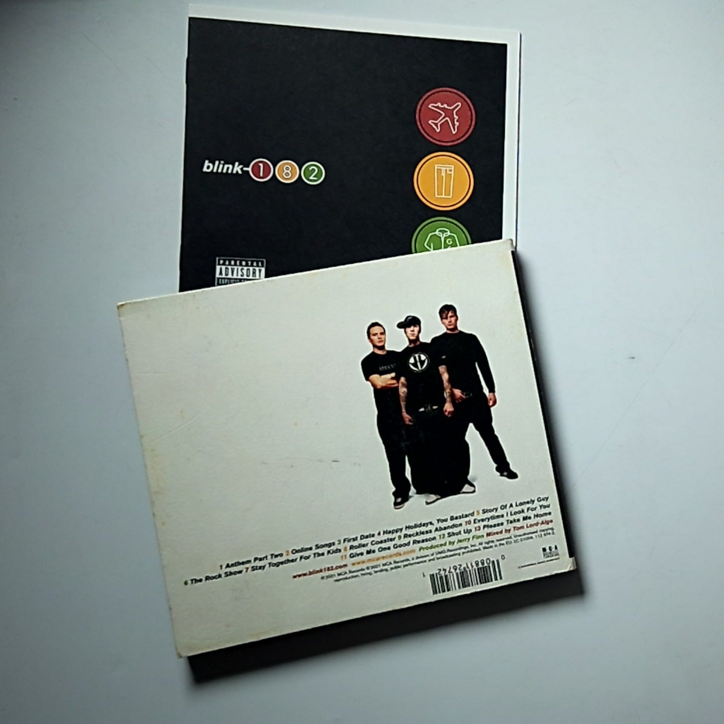 Blink-182 – Take Off Your Pants And Jacket (CD, 2001) Europe Digipak 112 674-2