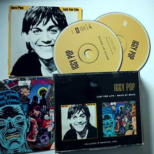 Iggy Pop – Lust For Life / Brick By Brick (CD, 1996) Australia 8147792
