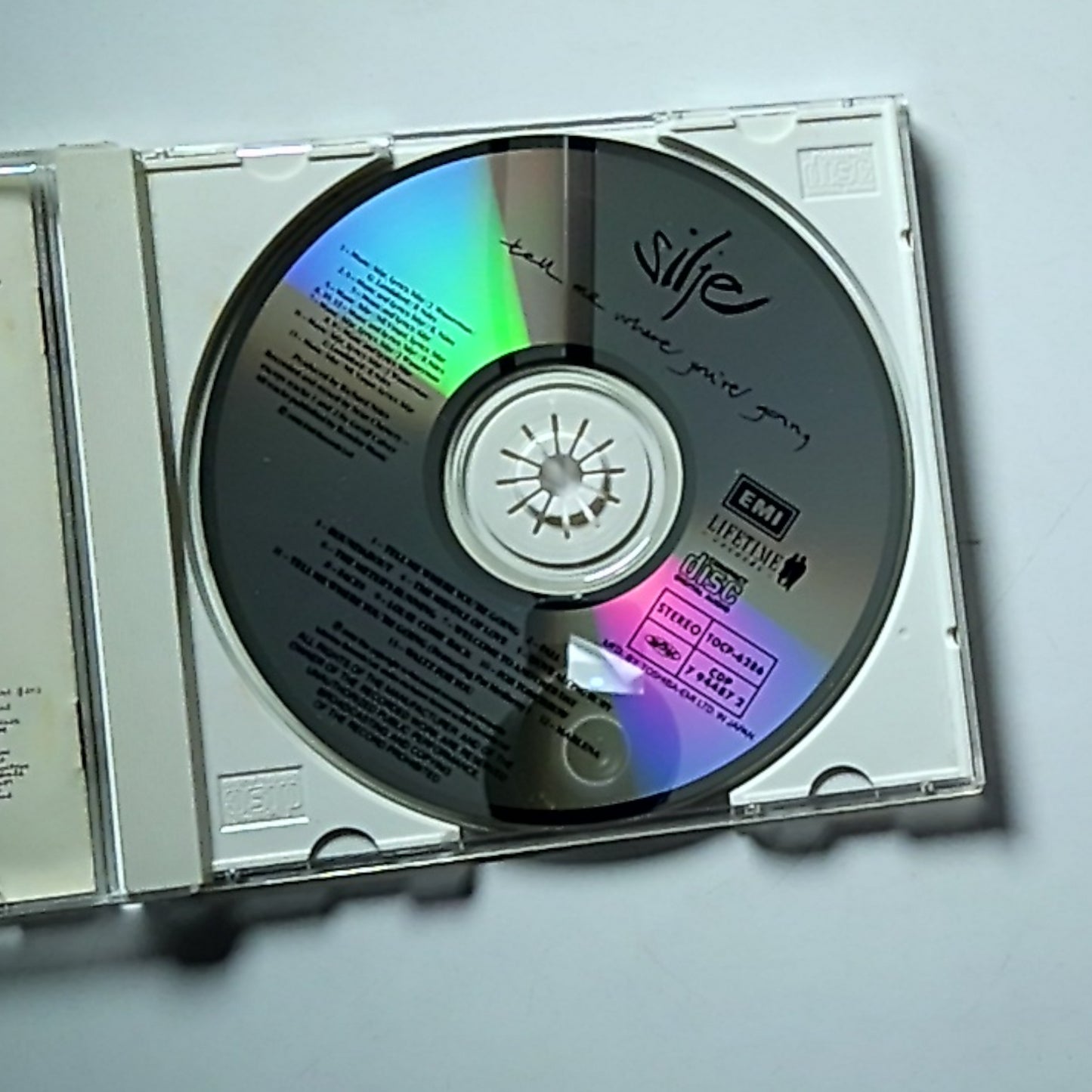 Silje Nergaard – Tell Me Where You're Going (CD, 1990) Japan TOCP-6286