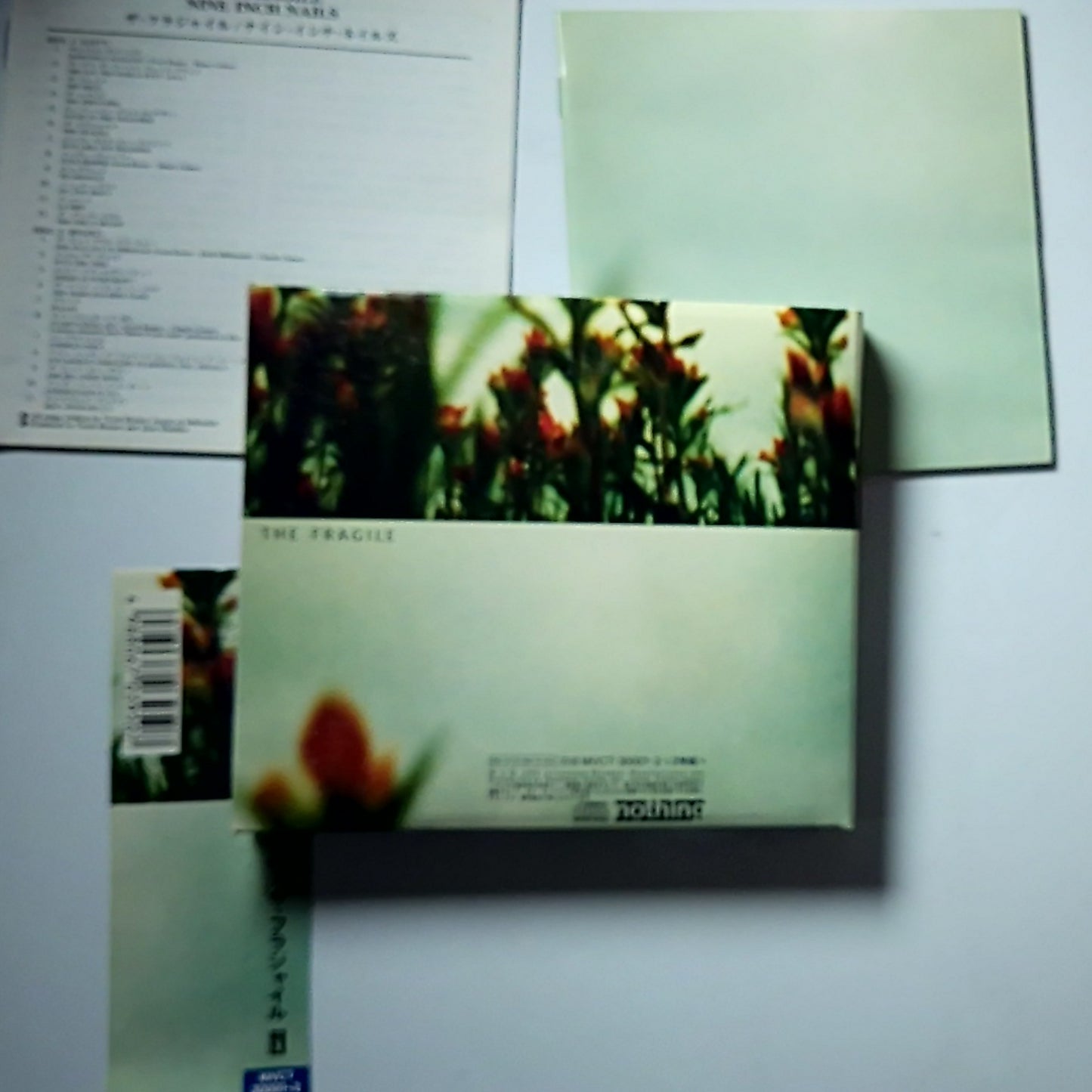 Nine Inch Nails – The Fragile (CD, 1999) Japan Obi MVCT-30001-2