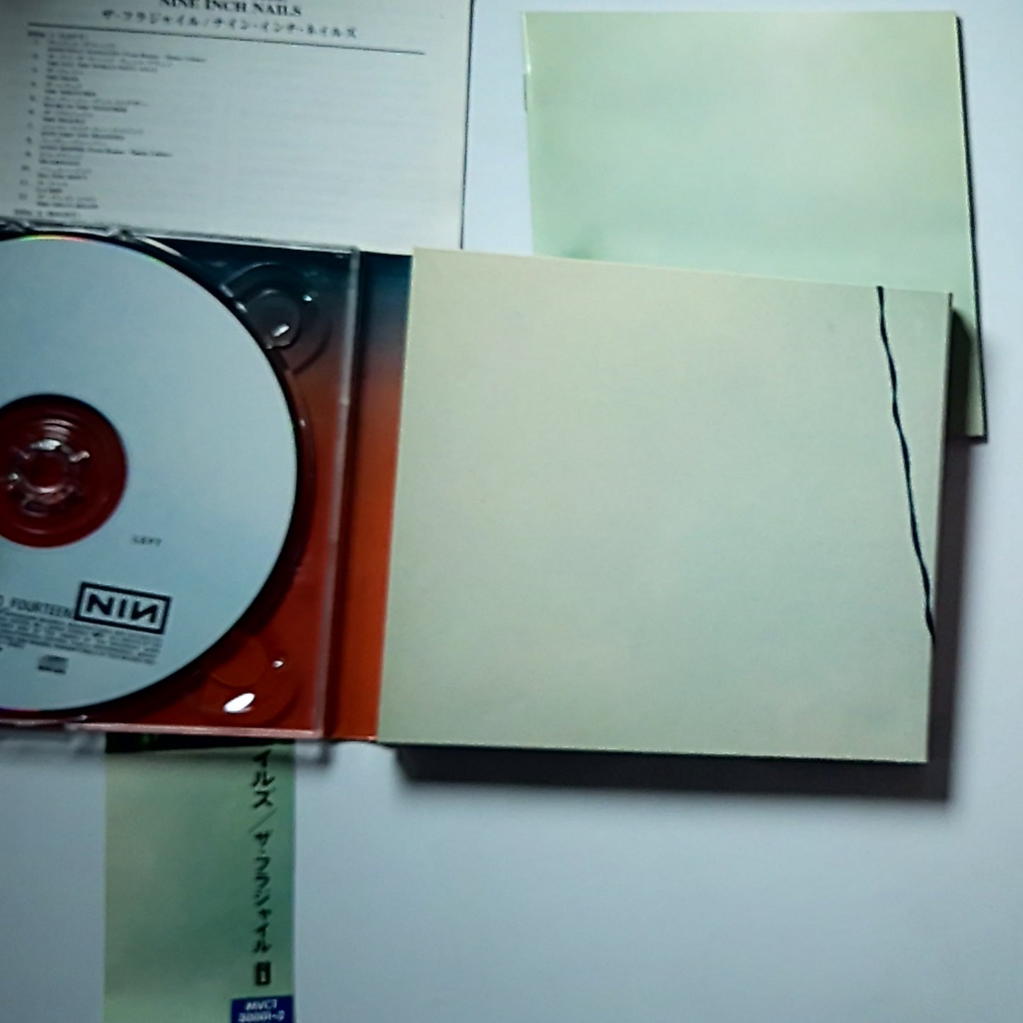 Nine Inch Nails – The Fragile (CD, 1999) Japan Obi MVCT-30001-2