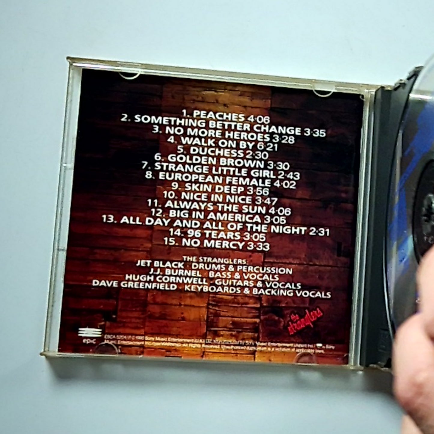 The Stranglers – Greatest Hits 1977 - 1990 (CD, 1991) Japan ESCA 5204