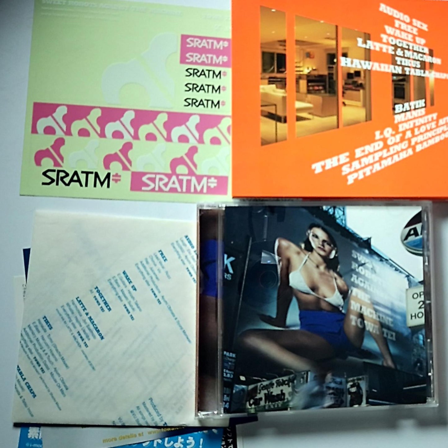 Sweet Robots Against The Machine – Towa Tei (CD, 2002) Sticker Japan CTCR-18038