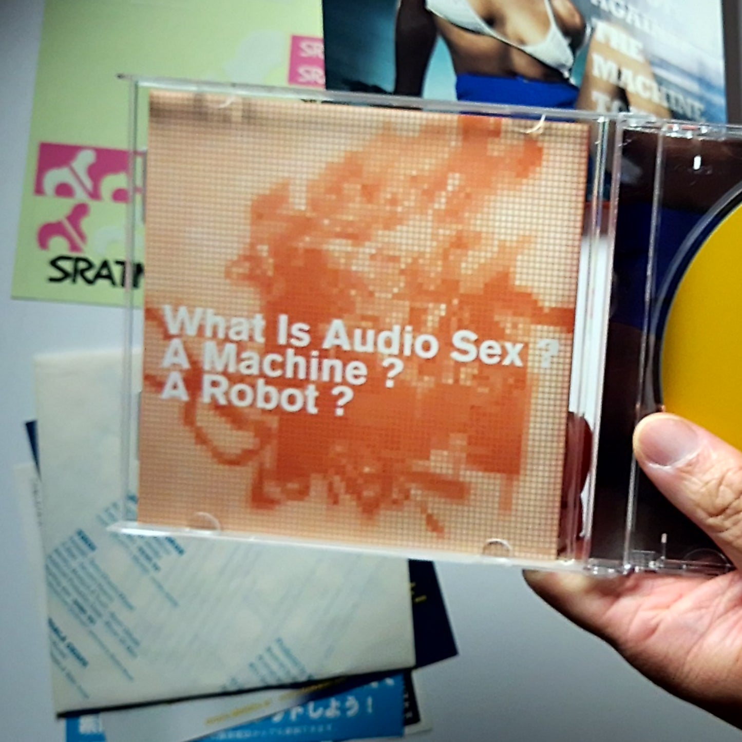 Sweet Robots Against The Machine – Towa Tei (CD, 2002) Sticker Japan CTCR-18038