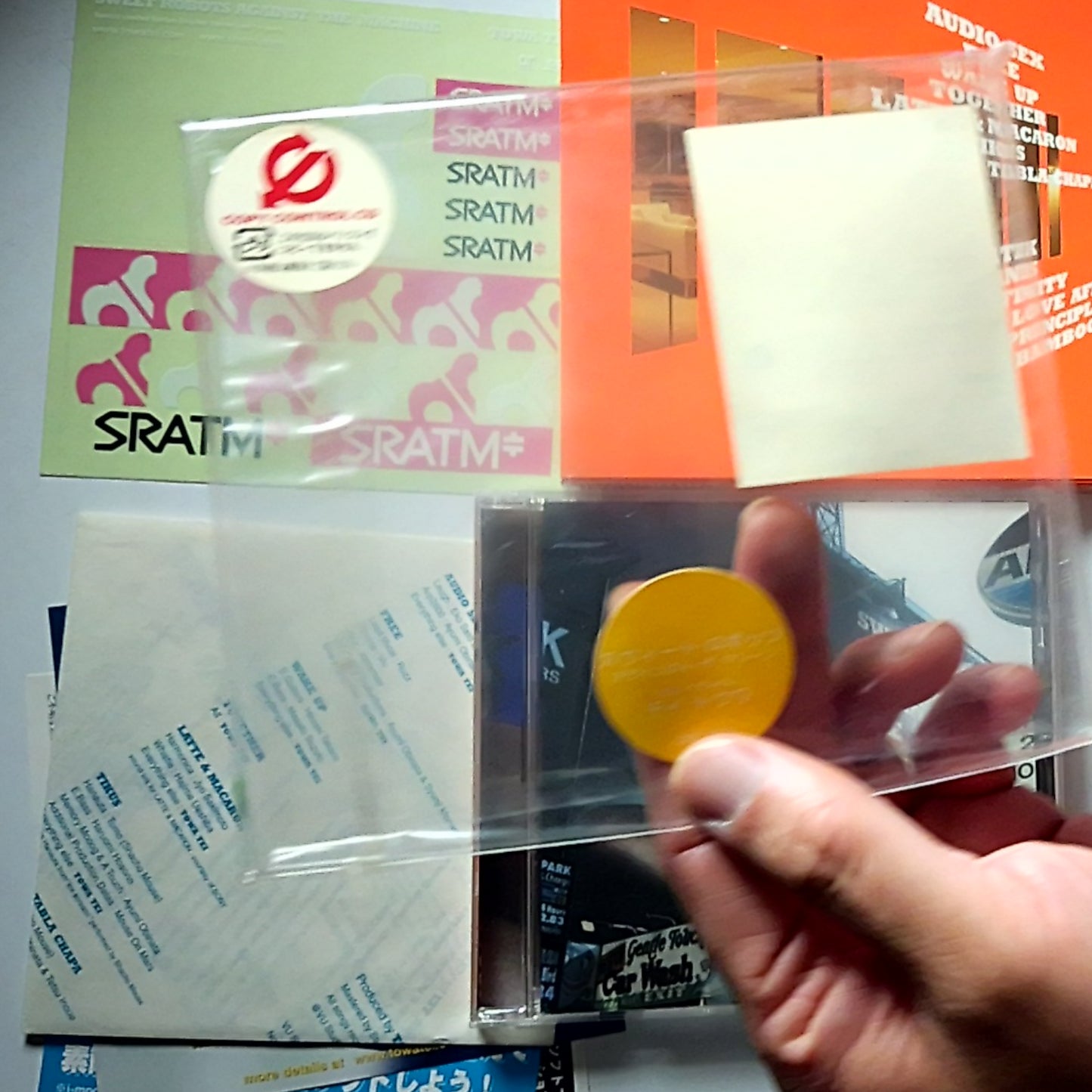 Sweet Robots Against The Machine – Towa Tei (CD, 2002) Sticker Japan CTCR-18038