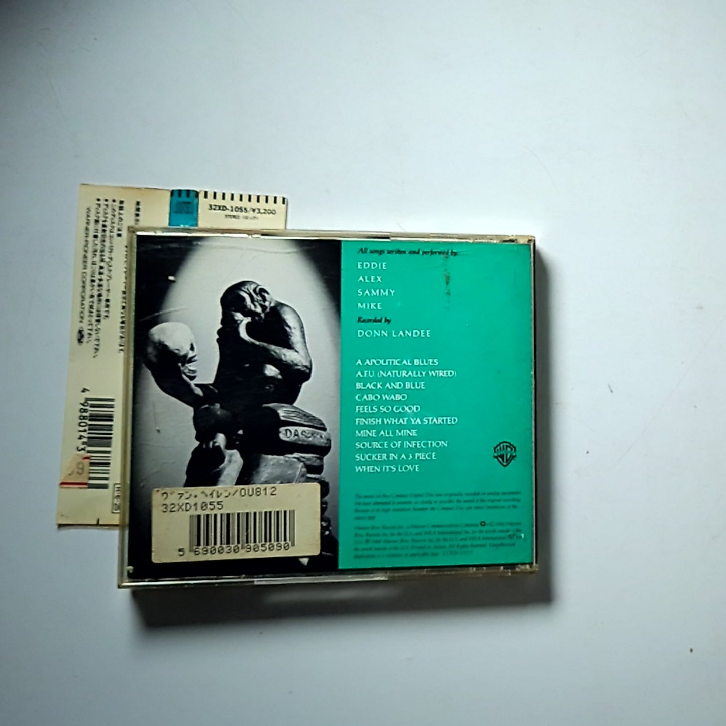 Van Halen – OU812 (CD, 1988) Japan Obi 32XD-1055