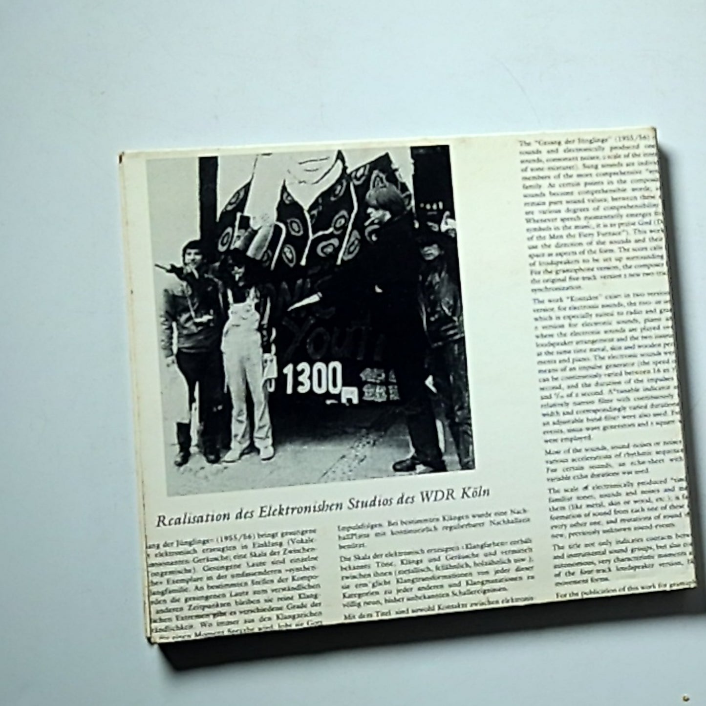 Stockhausen: Gesang Der Junglinge - Kontakte (CD) 138-811