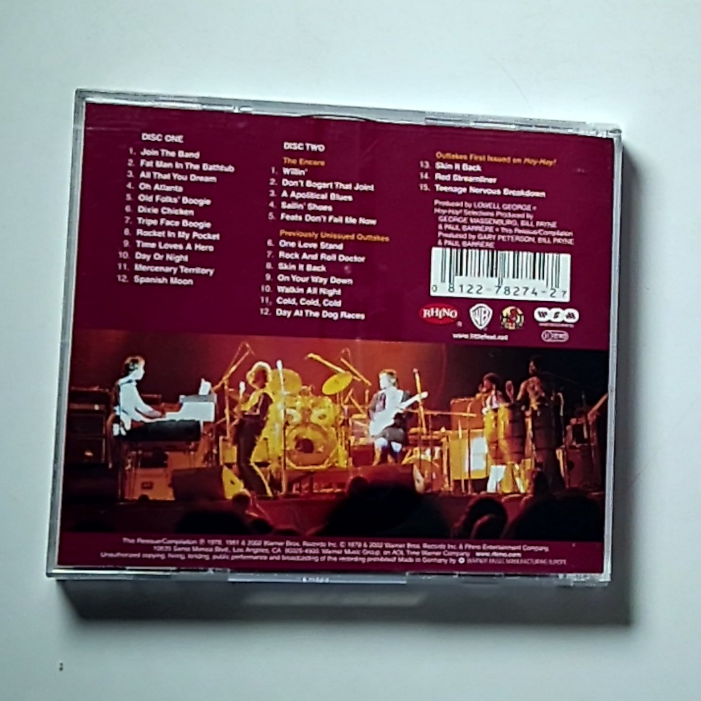 Little Feat – Waiting For Columbus (CD, 2002) Europe 8122-78274-2