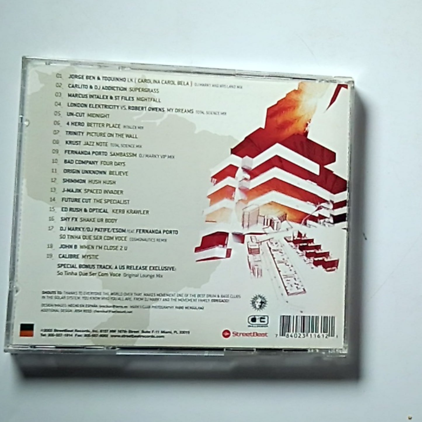 DJ Marky – The Brazilian Job (CD, 2002) US STR-CD-1161