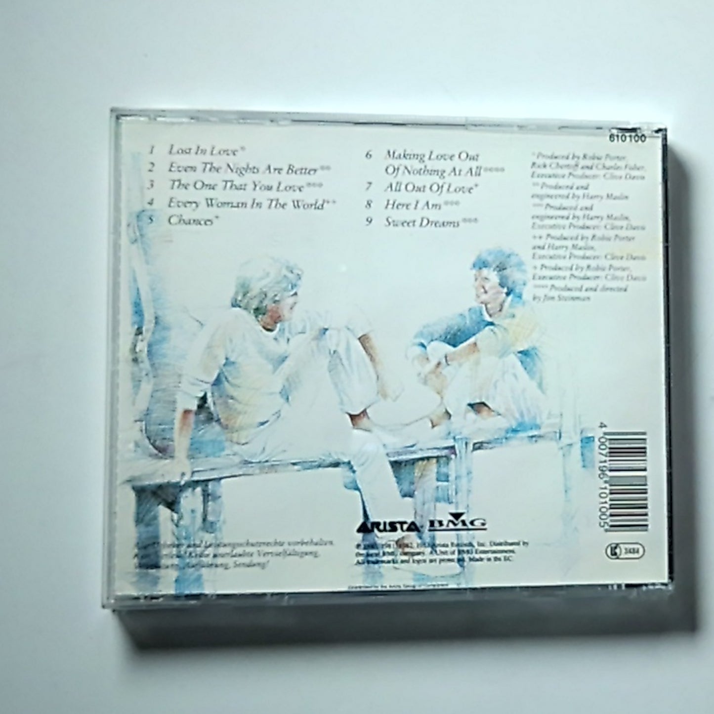 Air Supply – Greatest Hits (CD) Europe 610 100