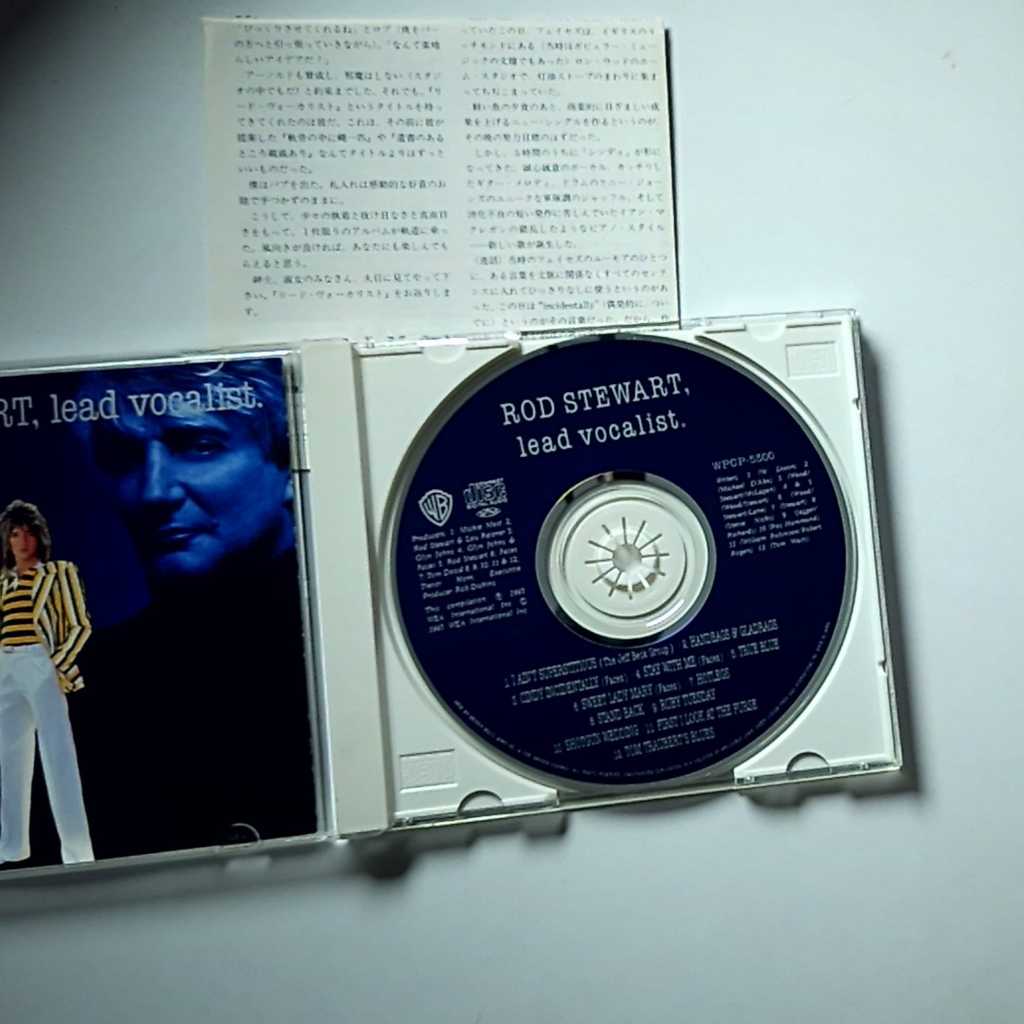 Rod Stewart – Lead Vocalist (CD, 1993) Japan WPCP-5300