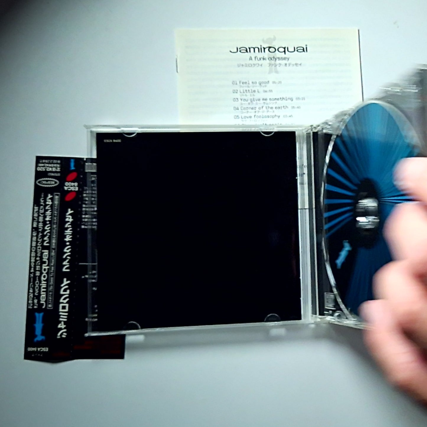 Jamiroquai – A Funk Odyssey (CD, 2001) Japan Bonus Track Obi ESCA 8400