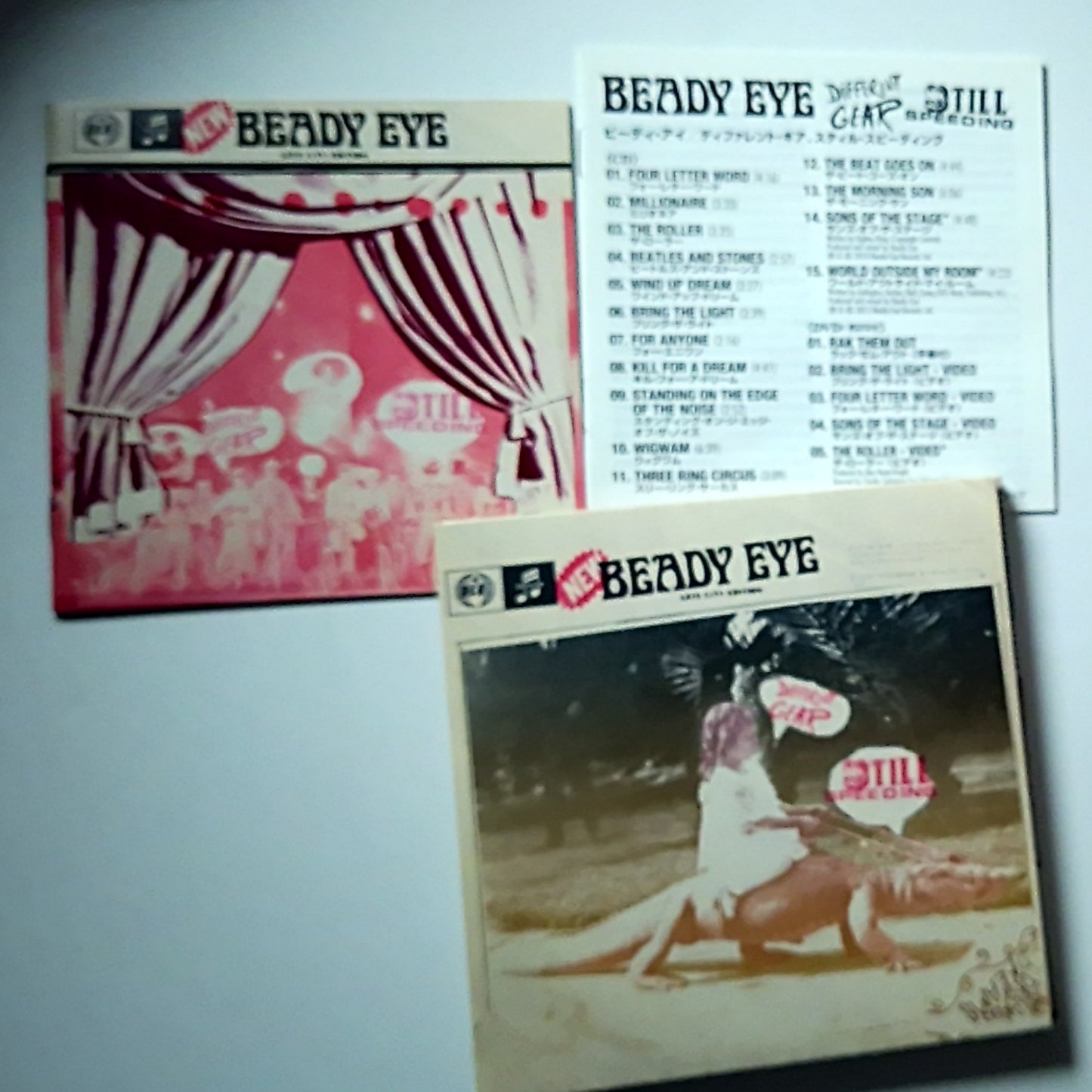 Beady Eye – Different Gear, Still Speeding (CD + DVD, 2011) Japan SICP 3048~9