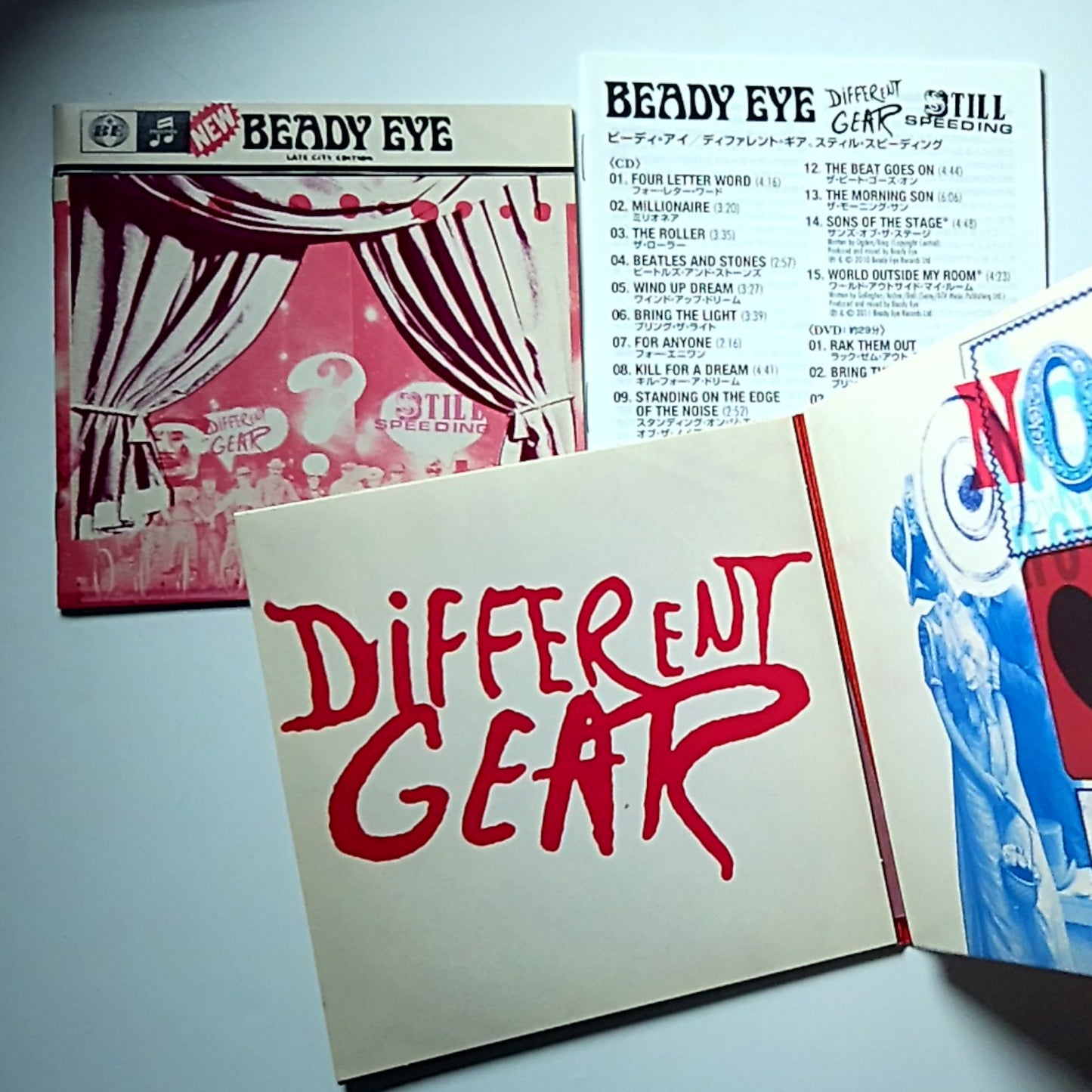 Beady Eye – Different Gear, Still Speeding (CD + DVD, 2011) Japan SICP 3048~9