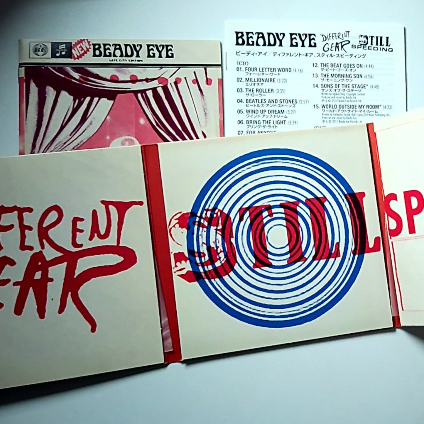 Beady Eye – Different Gear, Still Speeding (CD + DVD, 2011) Japan SICP 3048~9