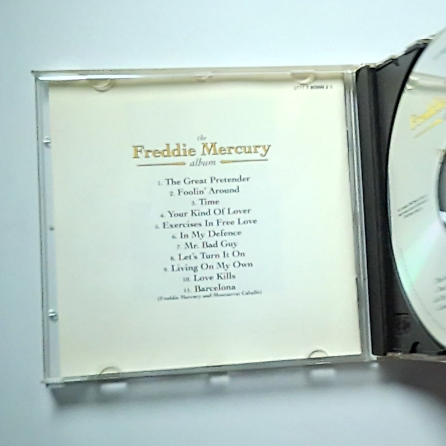 Freddie Mercury – The Freddie Mercury Album (CD, 1992) Europe 0777 7 80999 2 5