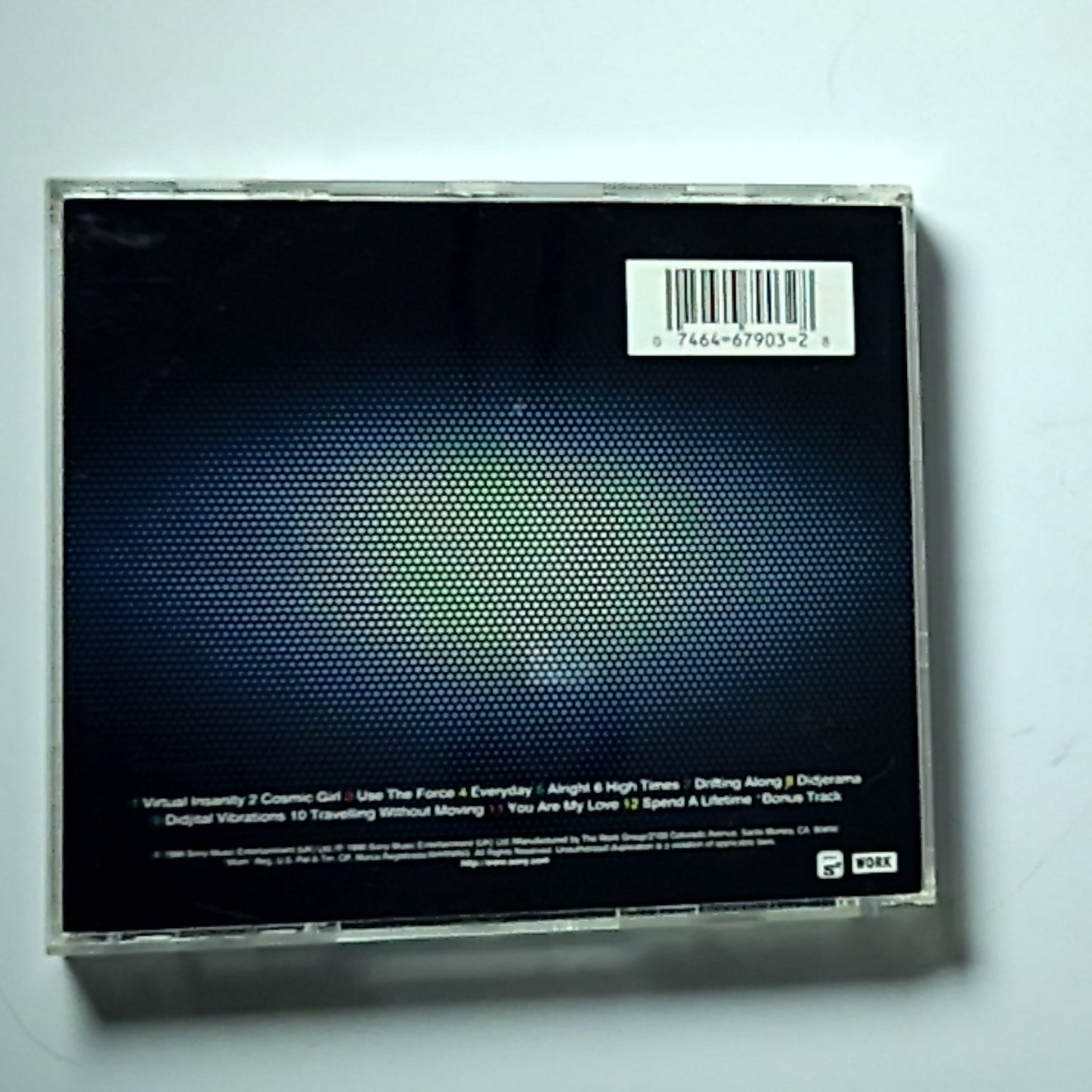 Jamiroquai – Travelling Without Moving (CD, 1996) US OK 67903