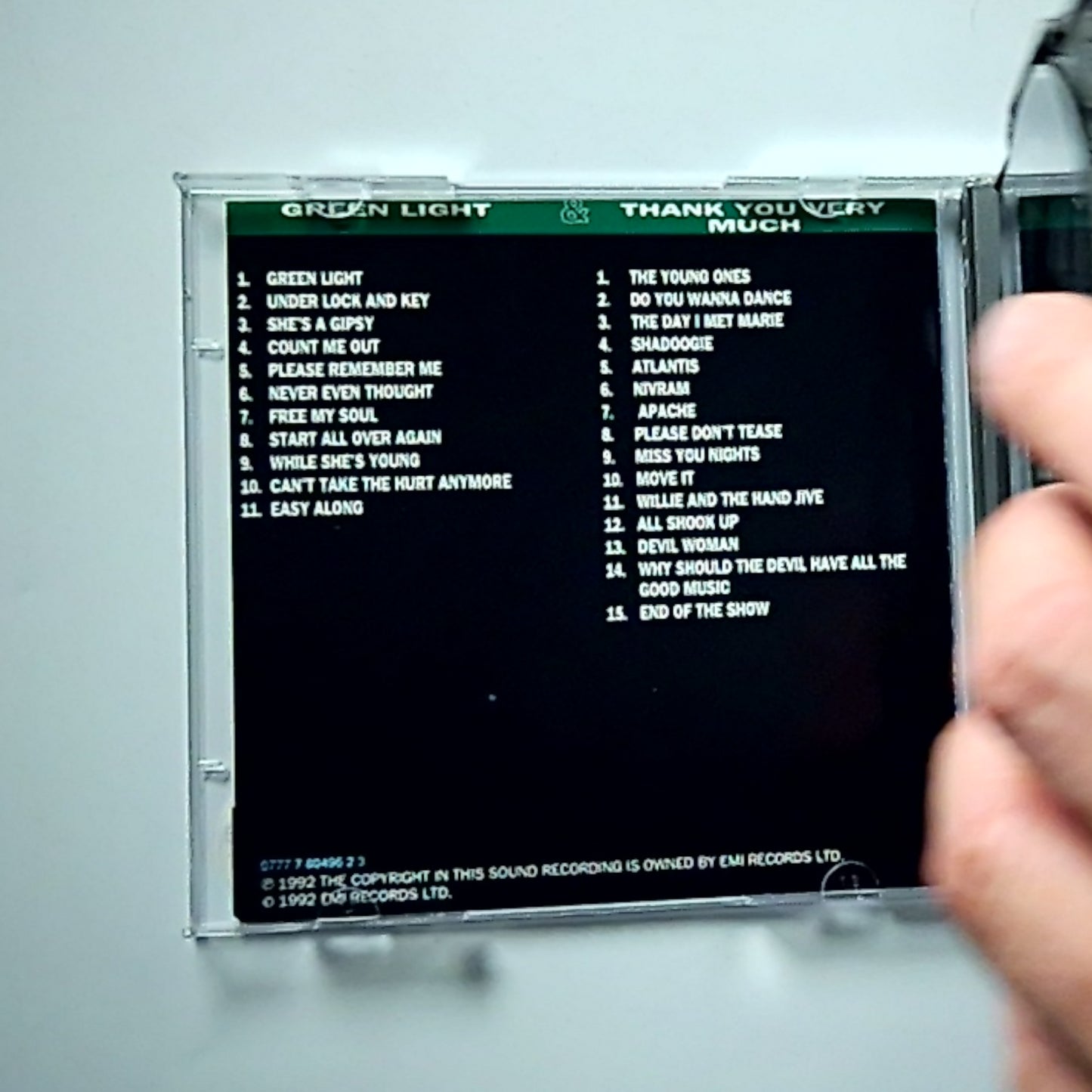 Cliff Richard & The Shadows – Cliff Richard CD Collection (CD, 1992) Austria