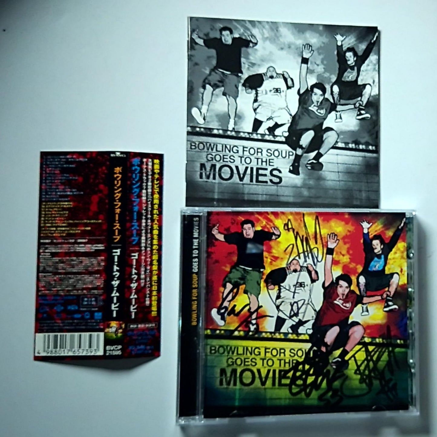 Bowling For Soup – Bowling For Soup Goes To The Movies (CD, 2008) Japan obi