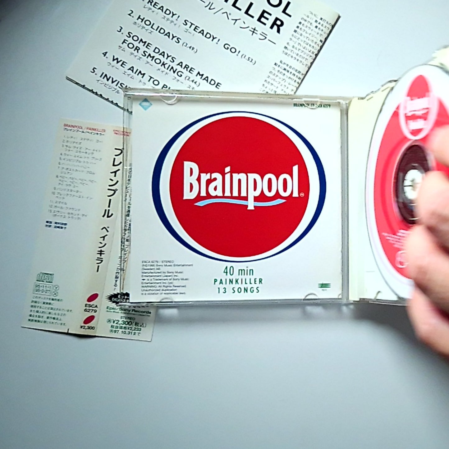 Brainpool – Painkiller (CD, 1995) Japan obi ESCA 6279