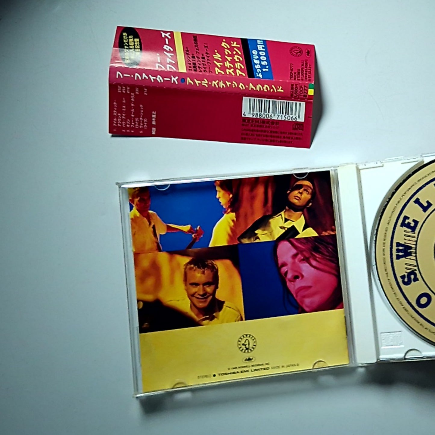 Foo Fighters – I'll Stick Around (CD, 1995) Japan Obi TOCP-8777