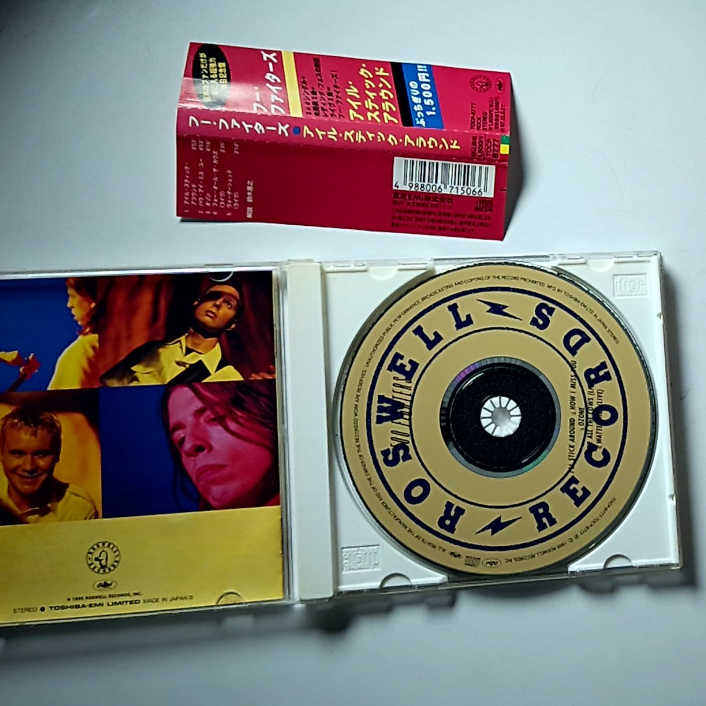 Foo Fighters – I'll Stick Around (CD, 1995) Japan Obi TOCP-8777