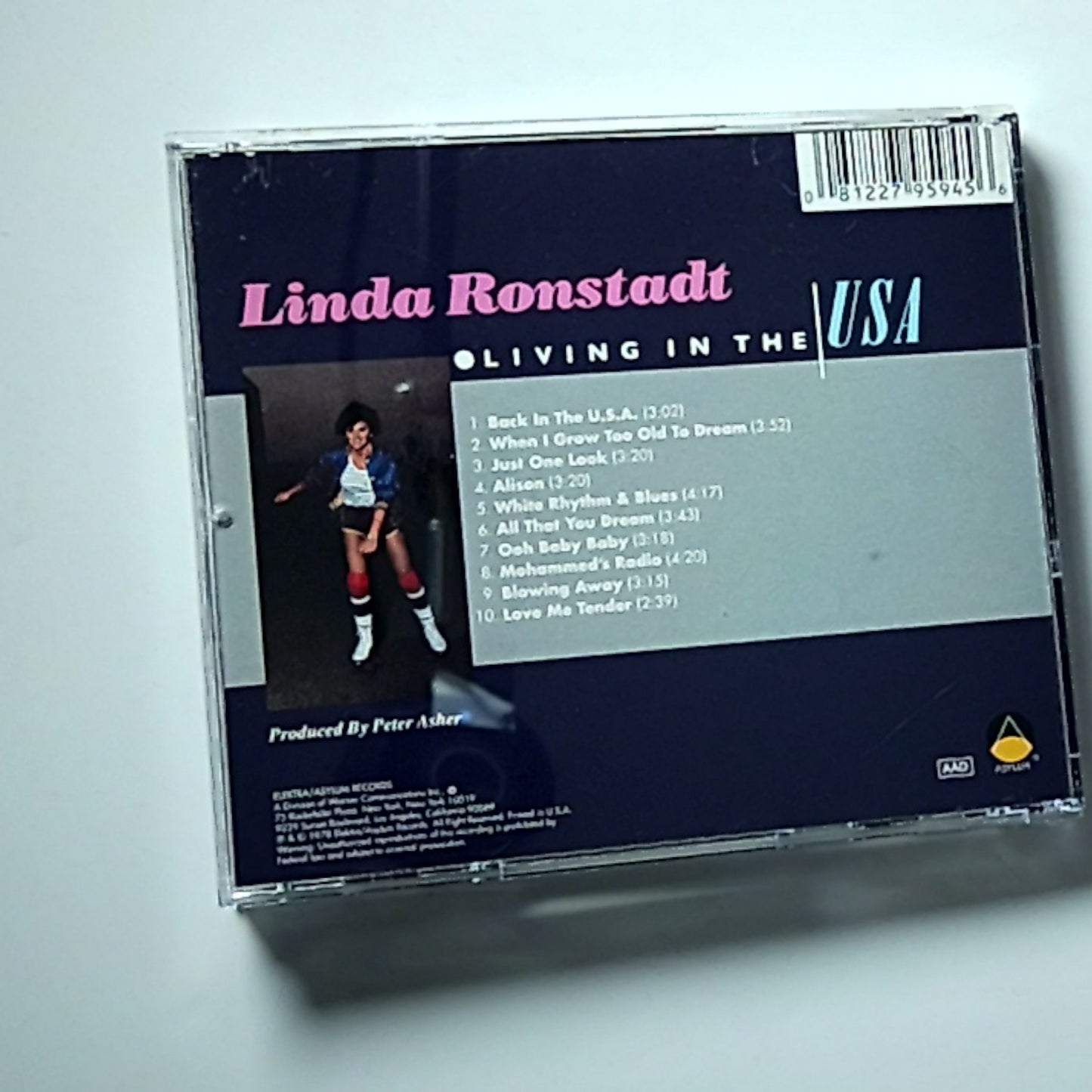 Linda Ronstadt – Living In The USA (CD) US 155-2