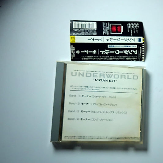 Underworld – Moaner (CD, 1997) Japan Obi WPCR-1472