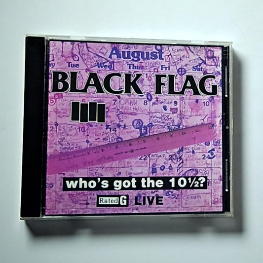 Black Flag – Who's Got The 10½? (CD, 1998) US SST-CD-060