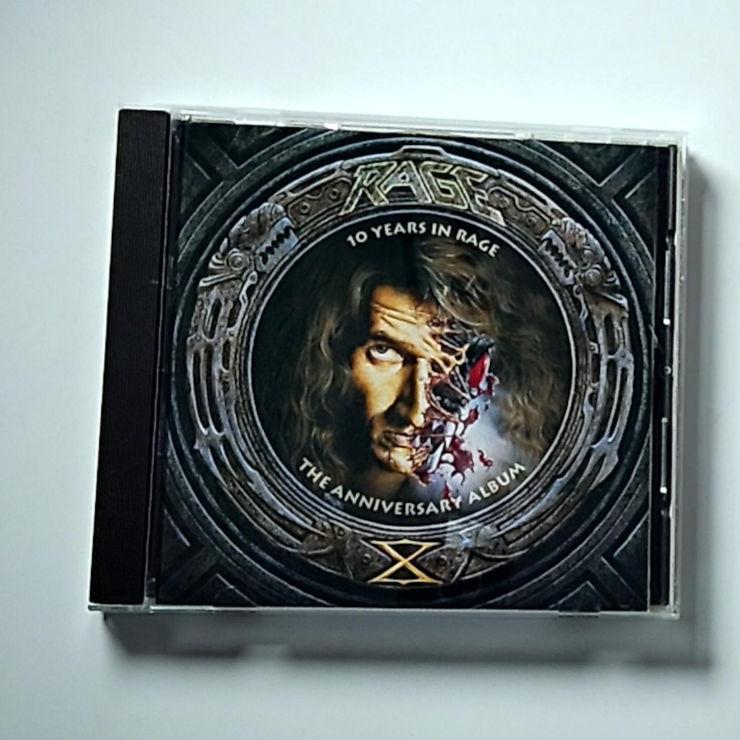 Rage – 10 Years In Rage (The Anniversary Album) (CD, 1994) Germany N 0219-2