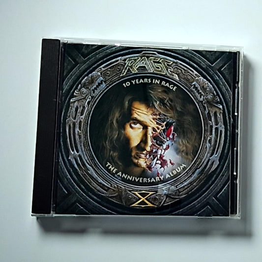 Rage – 10 Years In Rage (The Anniversary Album) (CD, 1994) Germany N 0219-2