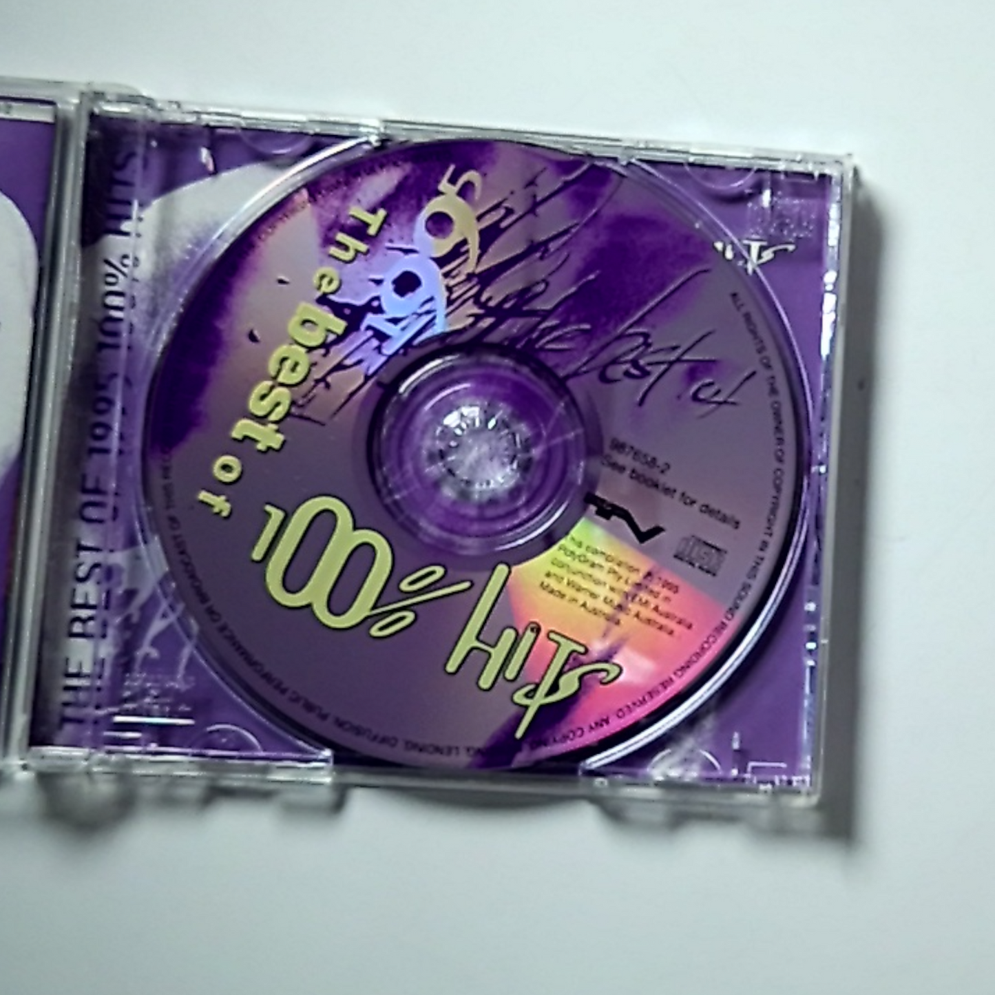 Various – 100% Hits: The Best Of 1995 (CD, 1995) Australia 987658-2