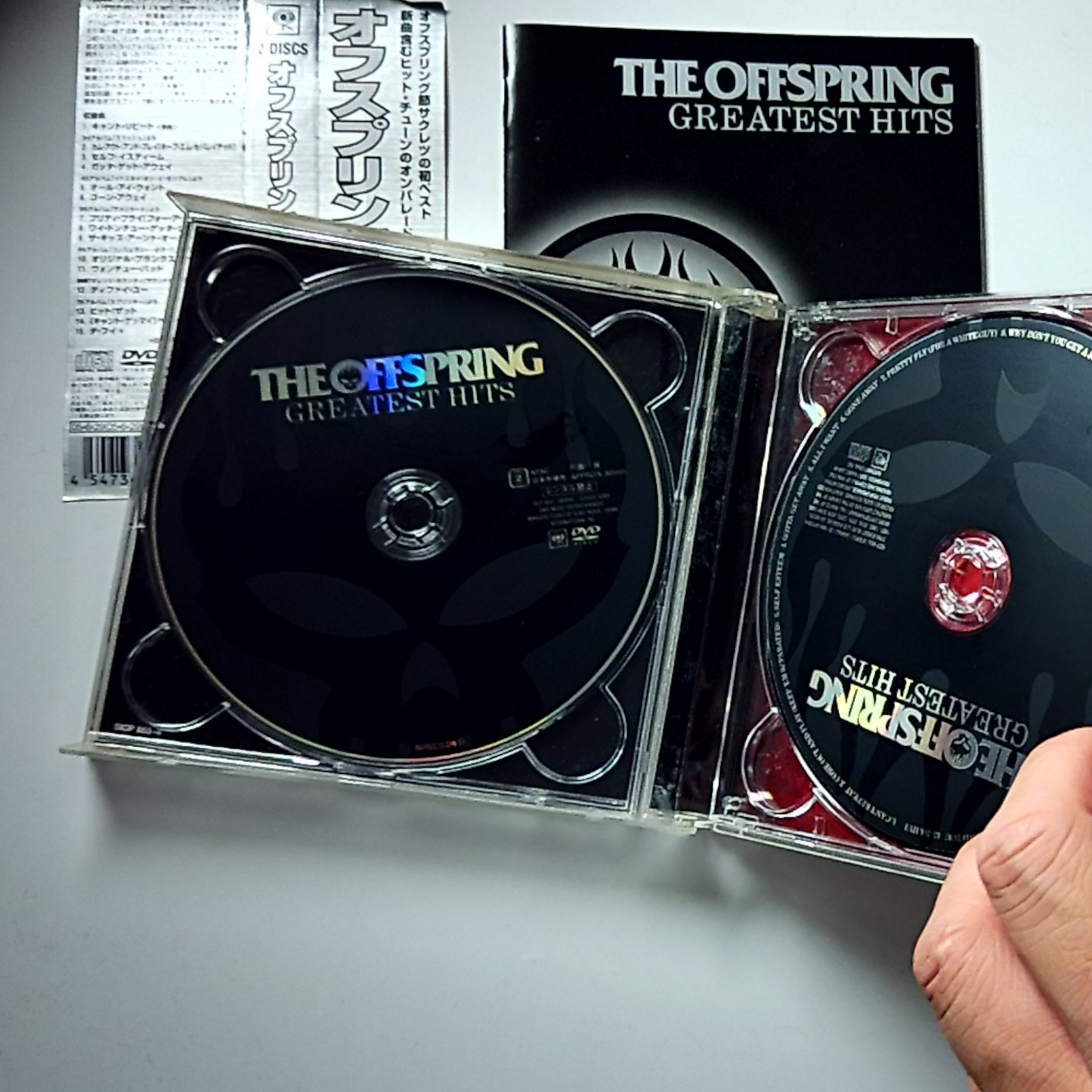 The Offspring – Greatest Hits (CD + DVD, 2005) Japan Obi SICP 863~4