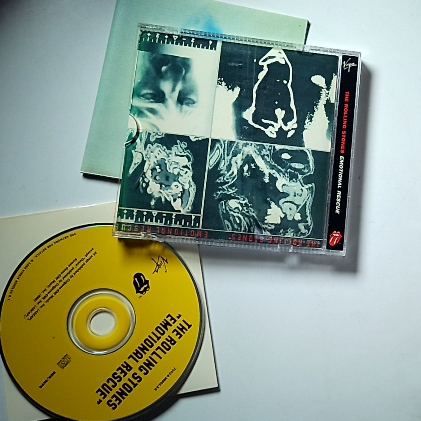 The Rolling Stones – Emotional Rescue (CD, 1994) UK Europe & US 7243-8-39501-2-6