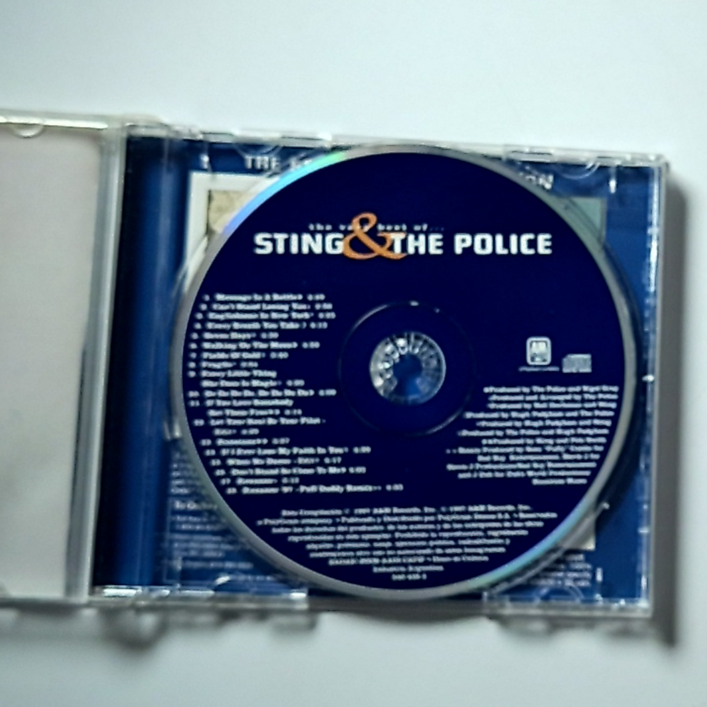 Sting & The Police – The Very Best Of Sting & The Police (CD, 1997)