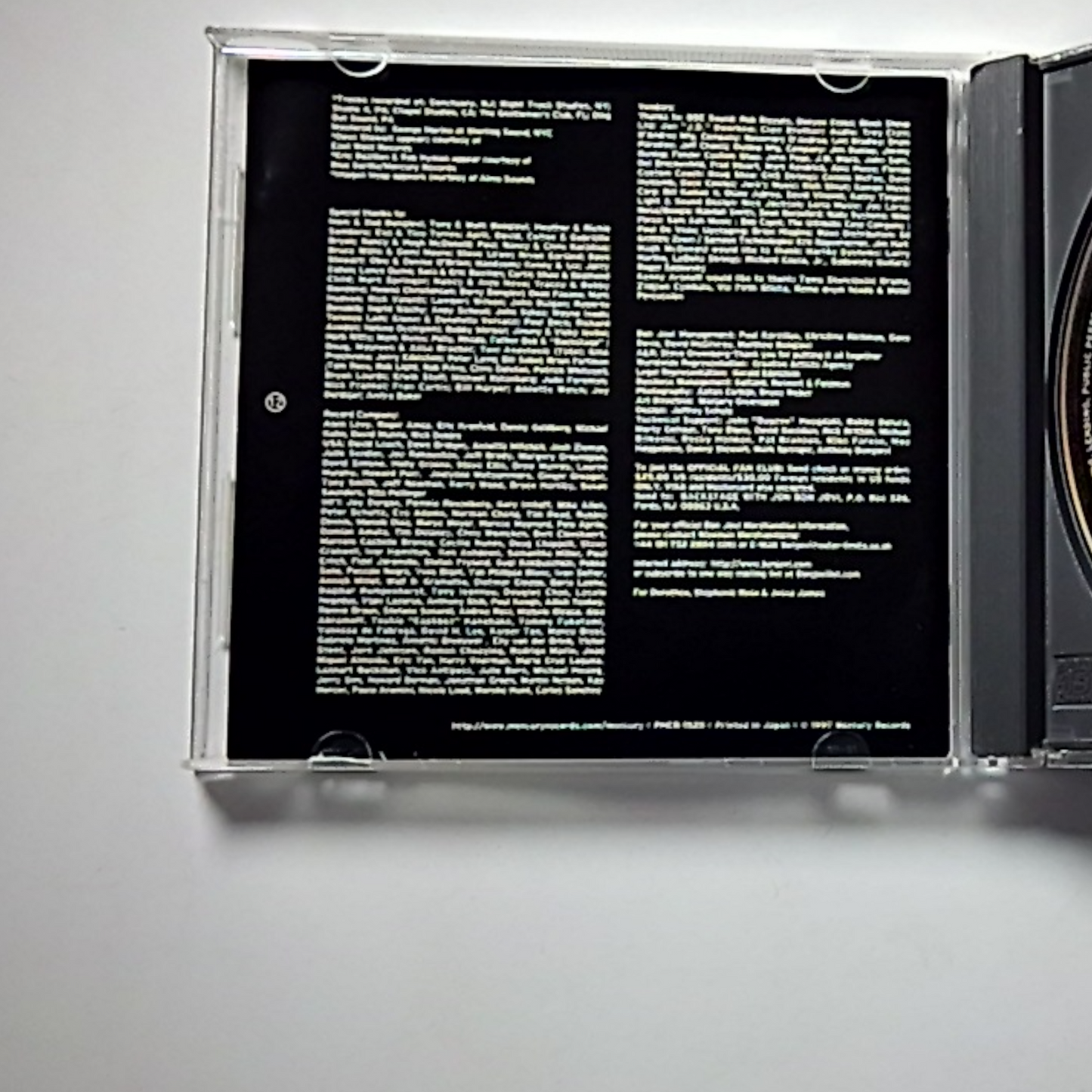 Jon Bon Jovi – Destination Anywhere (CD, 1997) Japan PHCR-1520