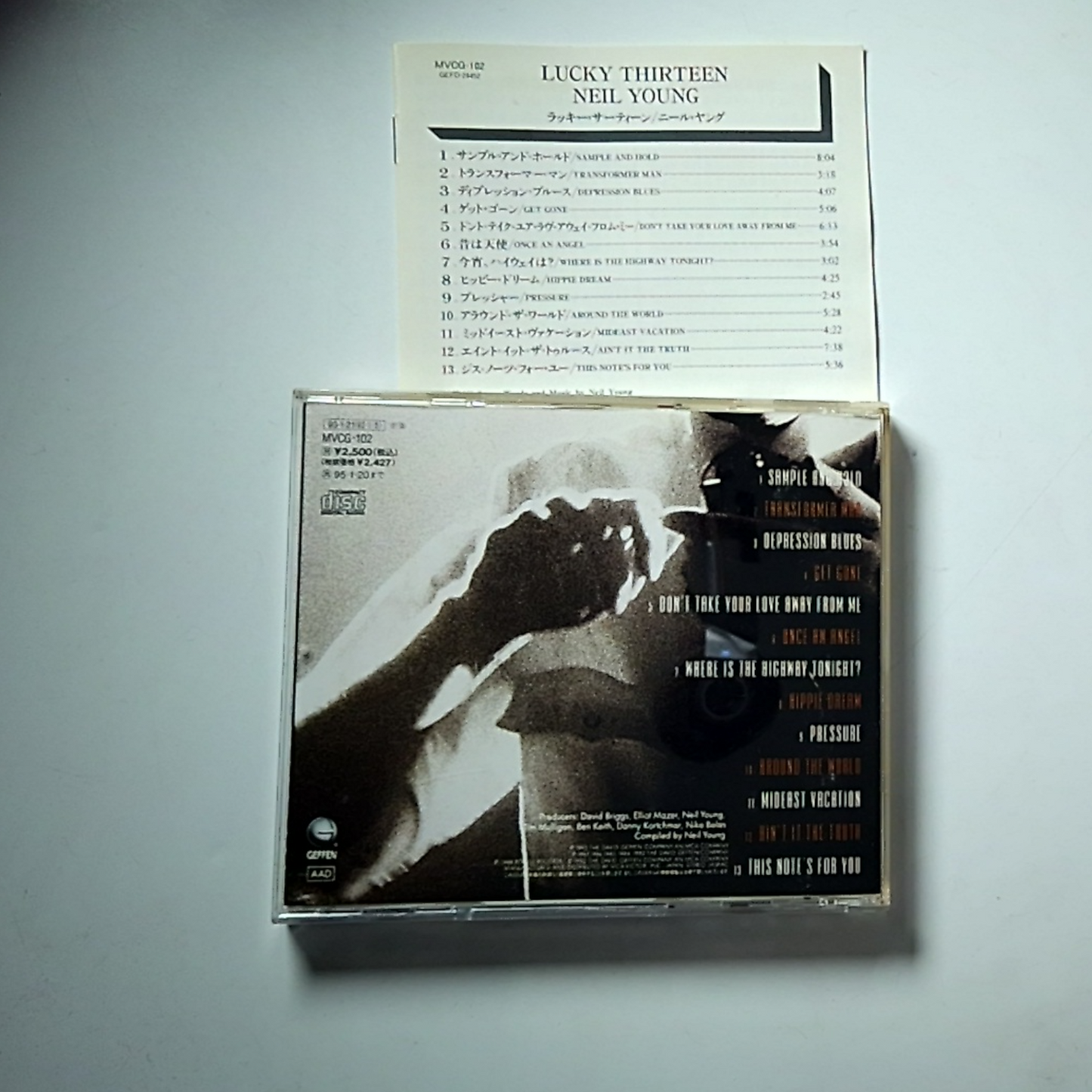 Neil Young – Lucky Thirteen (CD, 2002) Japan UICY-2354
