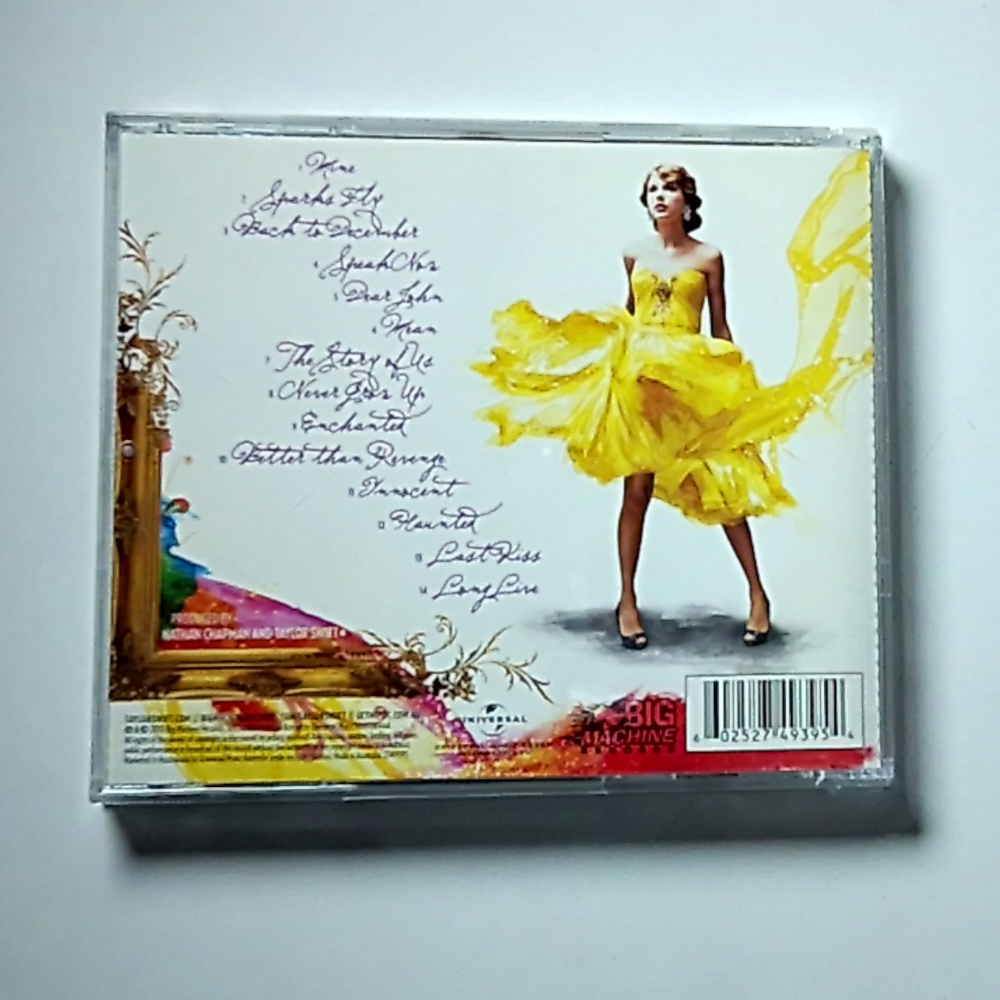 Taylor Swift – Speak Now (CD, 2010) Australasia 2749395
