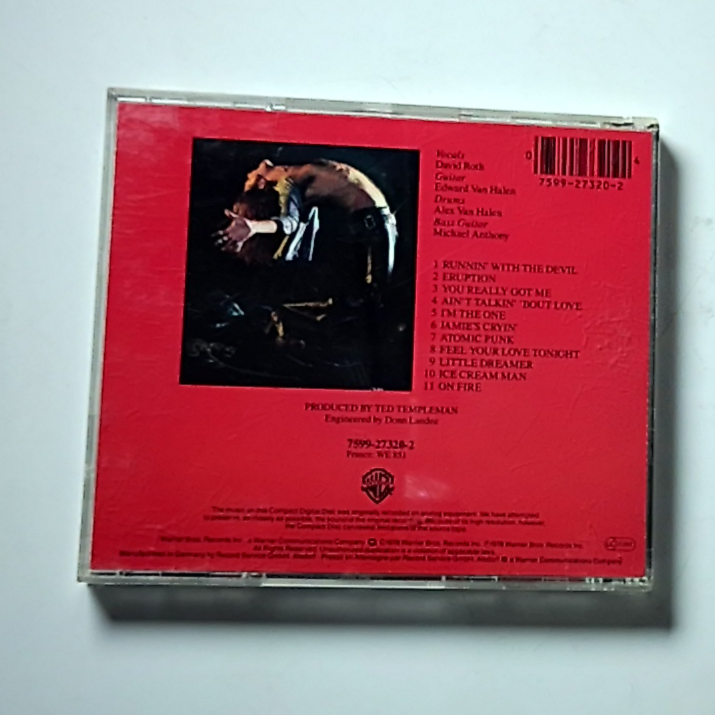 Van Halen – Van Halen (CD, 1995) Europe 7599-27320-2