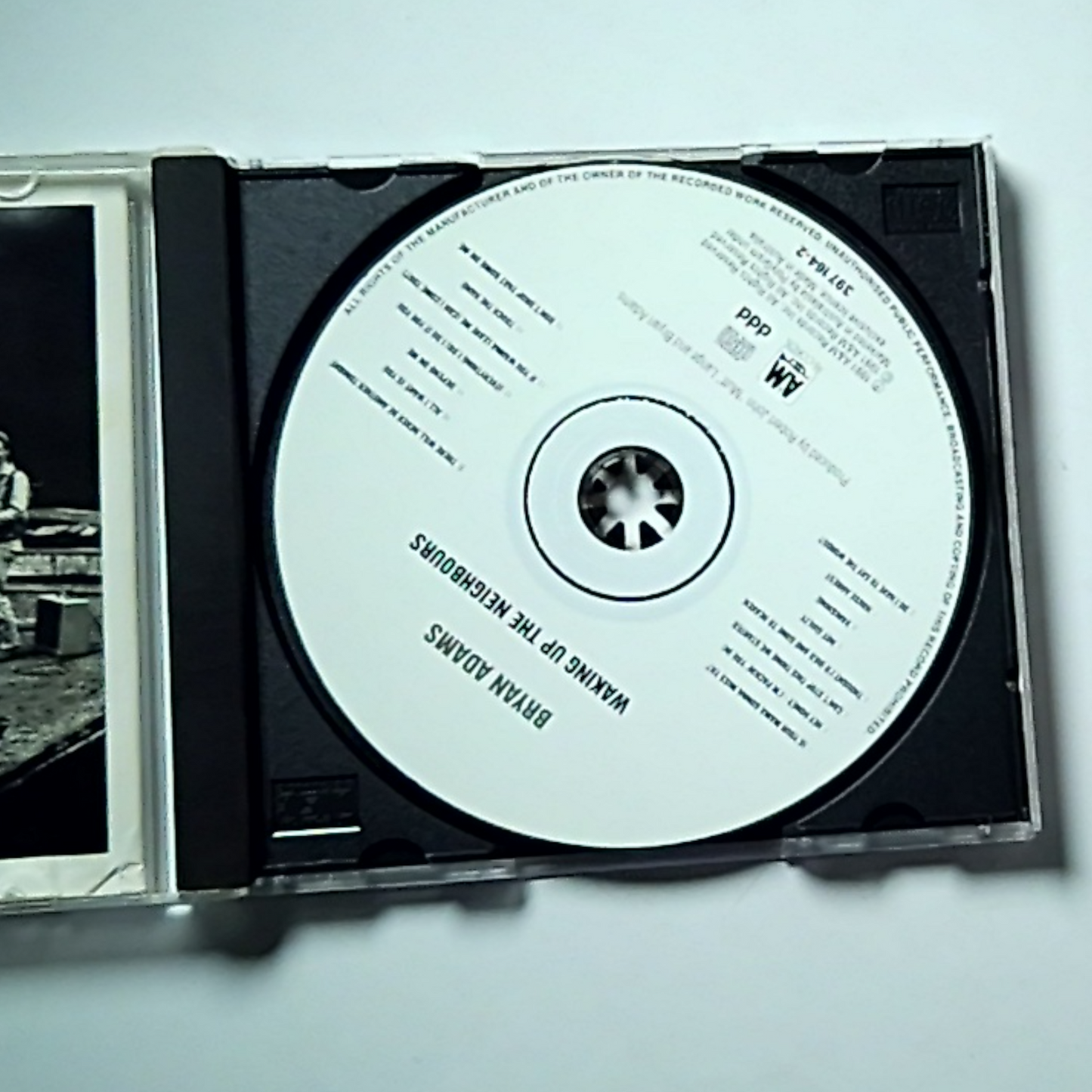 Bryan Adams – Waking Up The Neighbours (CD, 1991) Australasia 397 164-2