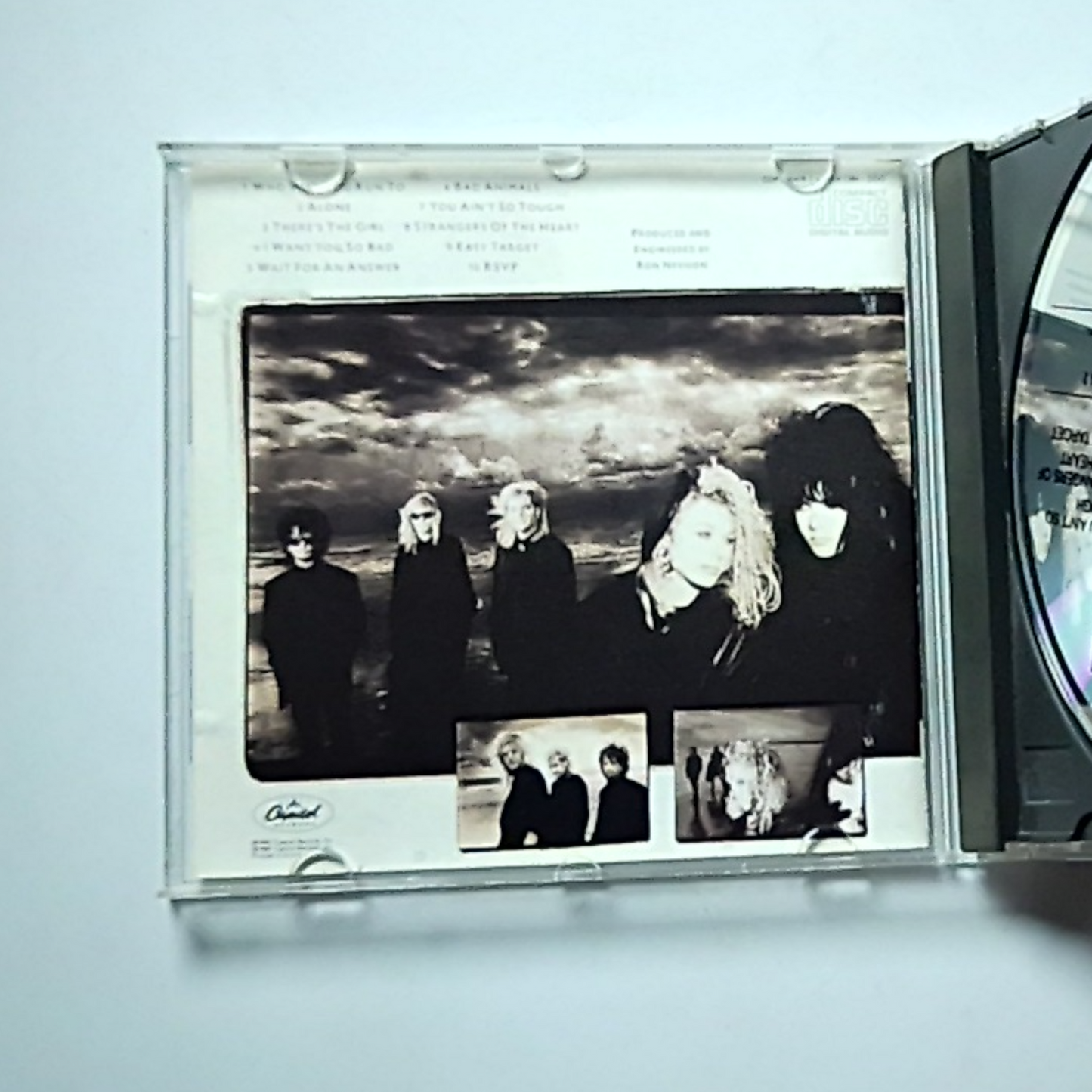 Heart – Bad Animals (CD, 1987) US CDP 7 46676 2