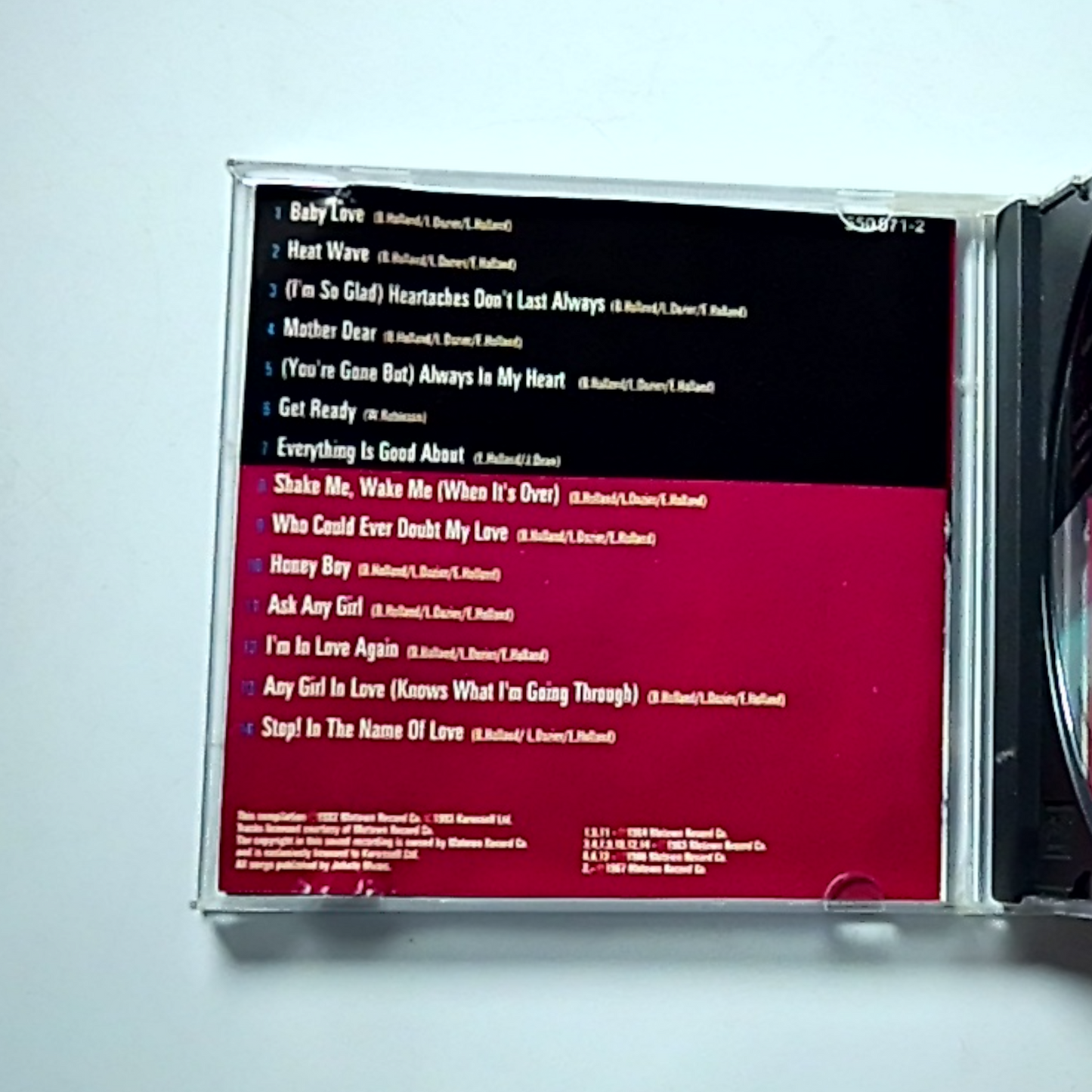 The Supremes – Stop! In The Name Of Love (CD, 1993) Australia 5500712
