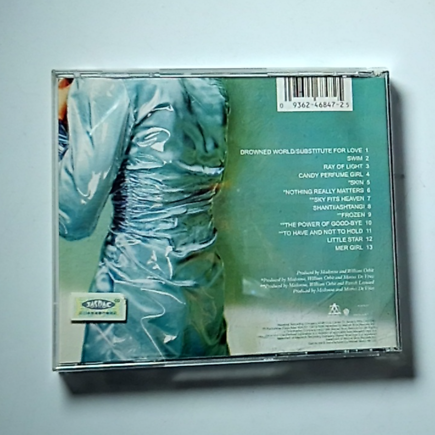 Madonna – Ray Of Light (CD, 2020) Europe 46847-2