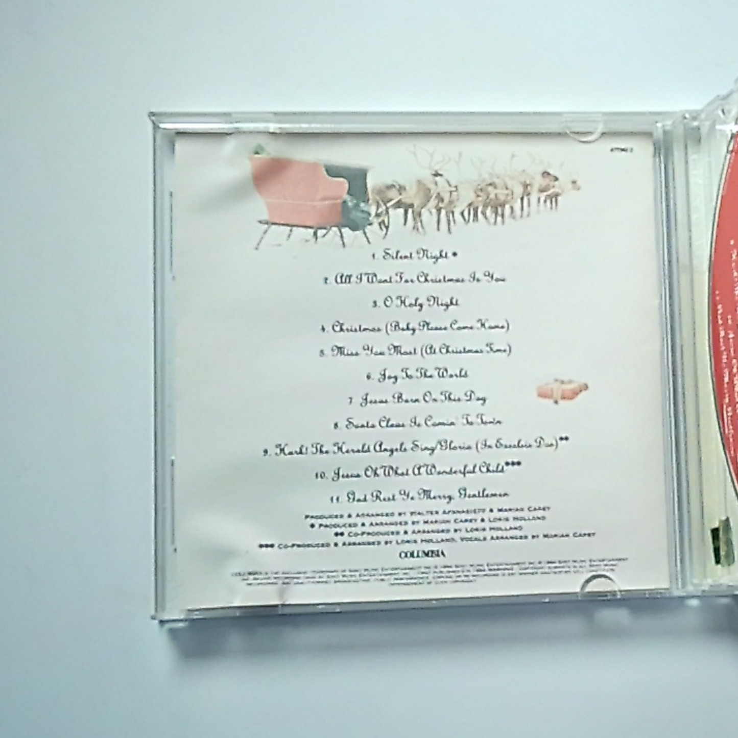 Mariah Carey – Merry Christmas (CD, 1994)  Australia 477342 2