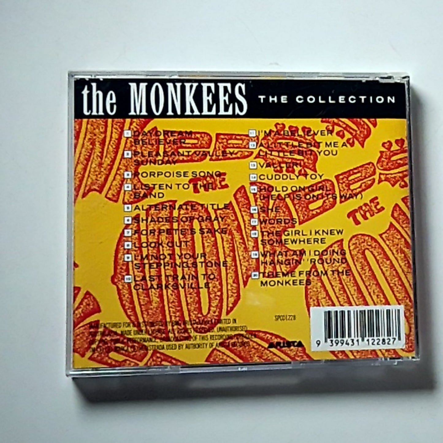 The Monkees – The Collection (CD, 1991) Australasia SPCD1228