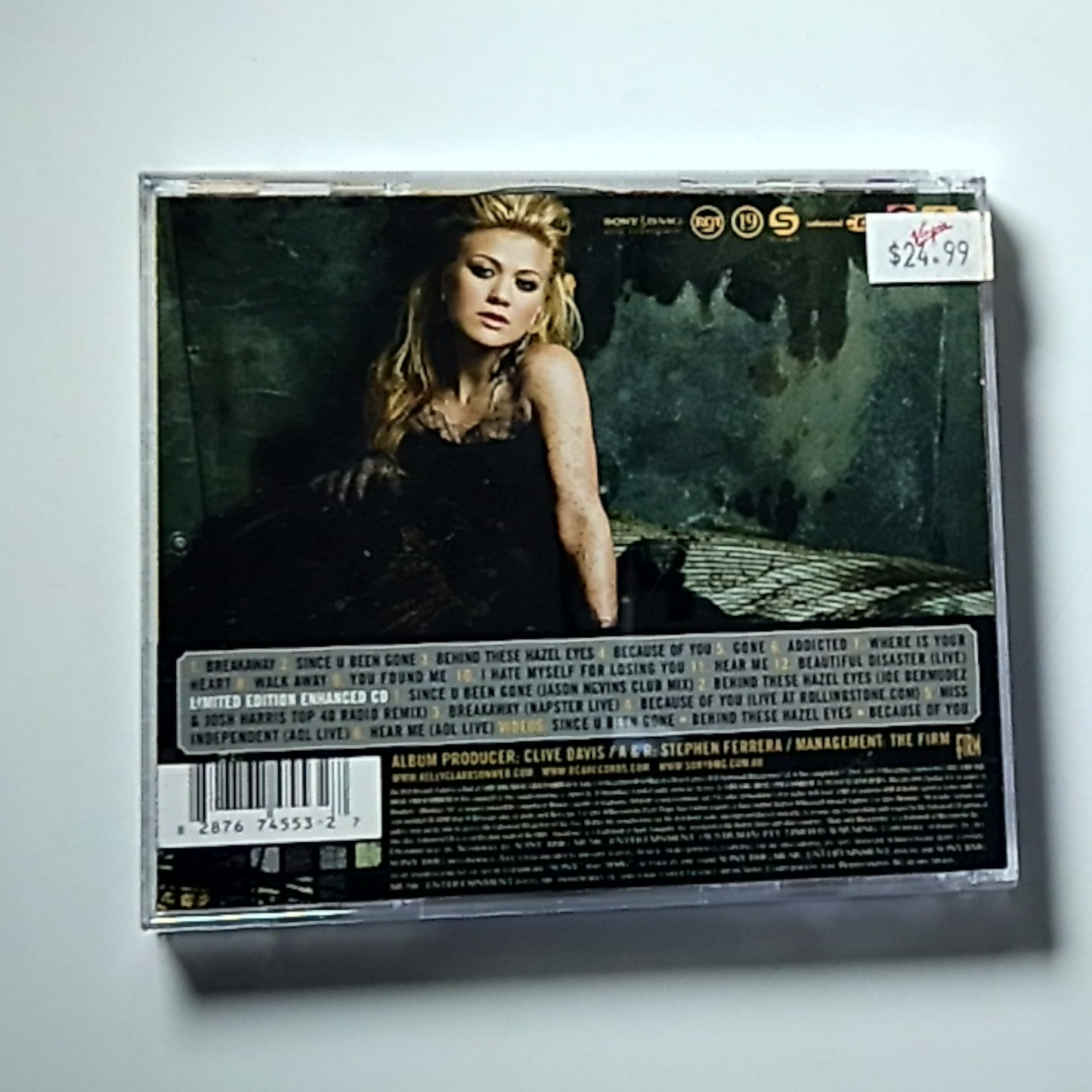Kelly Clarkson – Breakaway (CD, 2005) Australia 82876 74553-2