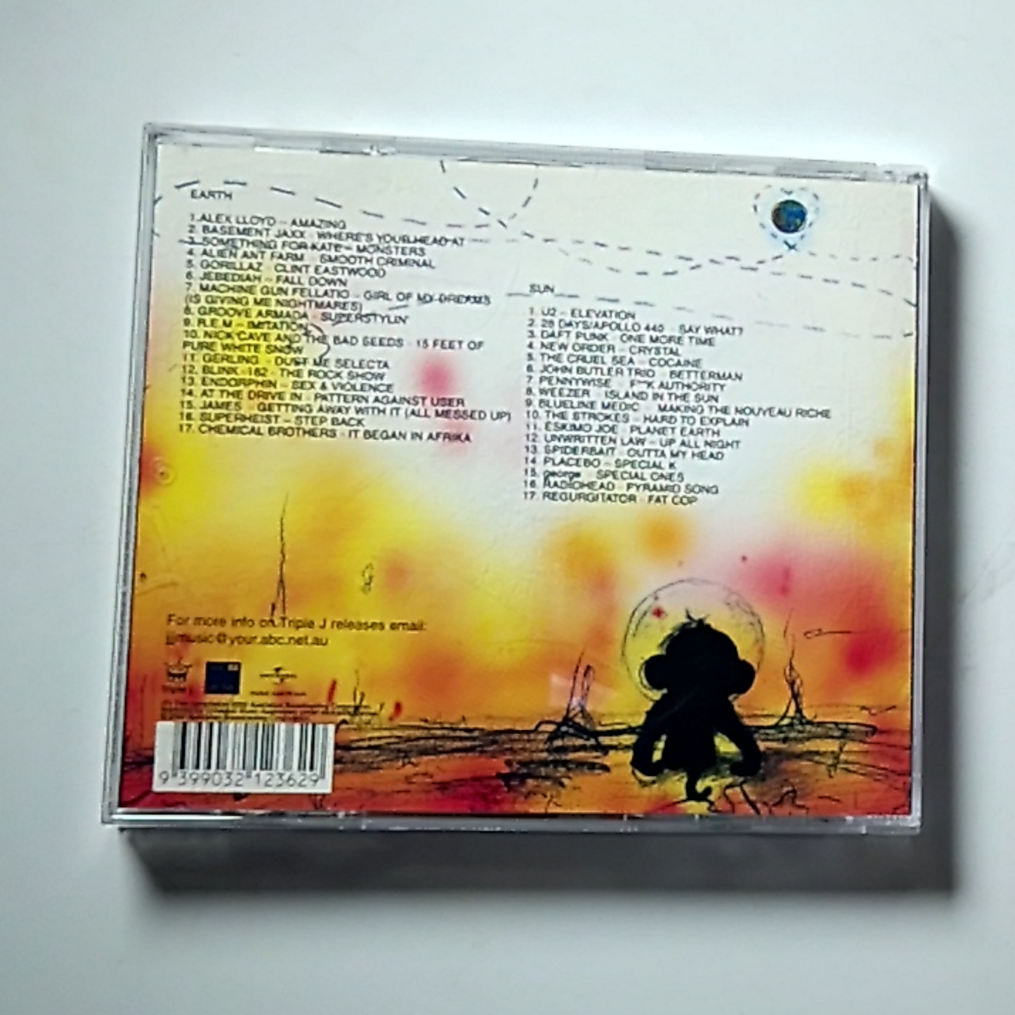 Various – Triple J Hottest 100 Volume 9 (CD, 2002) Australia 12362