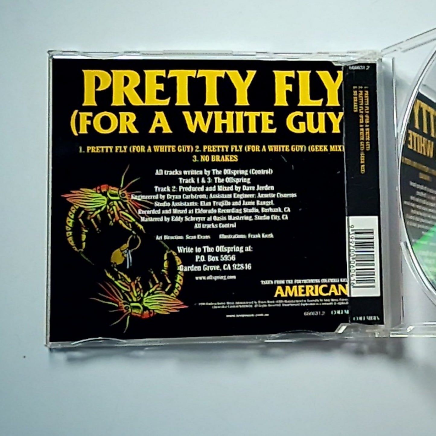 The Offspring – Pretty Fly (For A White Guy) (CD, 1998) Australia 666631.2