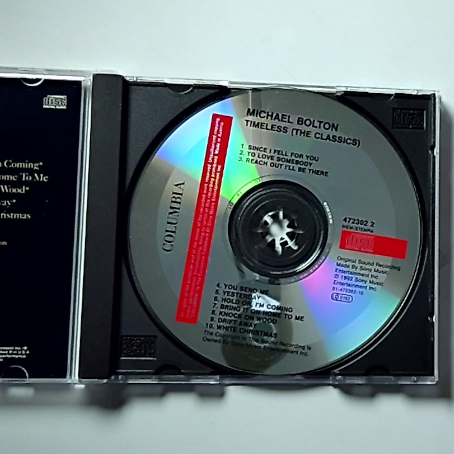Michael Bolton – Timeless (The Classics) (CD, 1992) Australia 472302 2